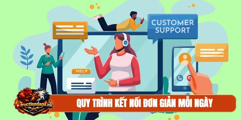 Quy trình kết nối đơn giản mỗi ngày